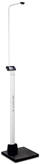 Detecto  APEX Digital Clinical Scale with Welch Allyn CVSM/CSM Connectivity, AC Adapter and Mechanical Height Rod Detecto  APEX Digital Clinical Scale with Welch Allyn CVSM/CSM Connectivity, AC Adapter and Mechanical Height Rod