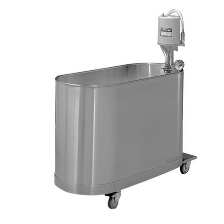 Whitehall Stainless Steel Hi-Boy 90 Gallon Mobile Whirlpool (WH-H-90-M)