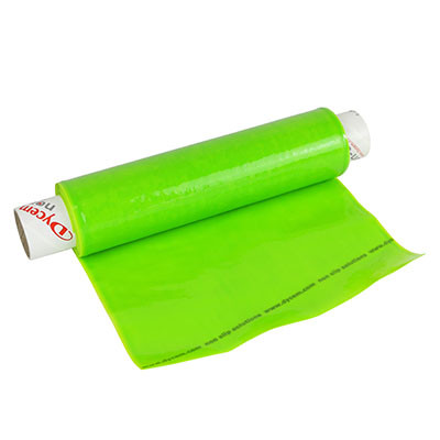 Dycem non-slip multifunctional surface grip material, roll, 8x6-1/2 foot, lime