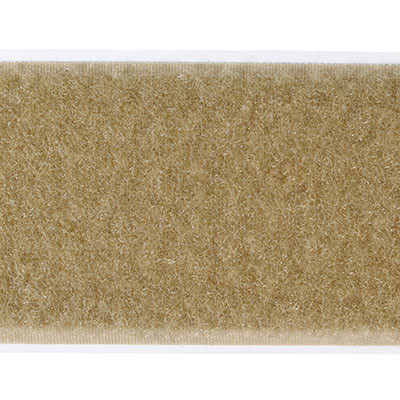 1 Inch Durable Self-Adhesive Loop Material,10 Yard, Tan