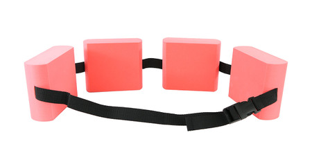 CanDo 4 Floats Swim Belt, Red