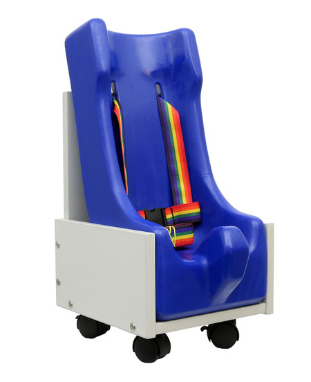 Scorebuilders Mobile Floor Sitter with Wood Base - Large