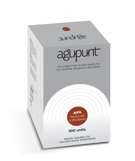 APS, Dry Needle, 0.25 x 30mm, Brown tip (box of 100)