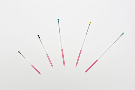 APS, Safety Tube Dry Needle, 0.30 x 60mm, Purple tip (Box of 100)