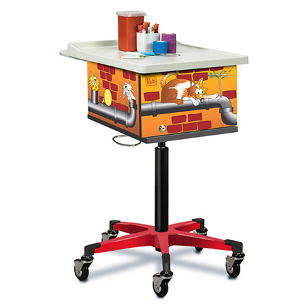 Clinton, Phlebotomy Cart - Pediatric/Allie Dogs & Cats