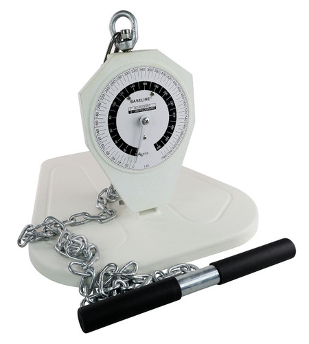 Baseline Back-Leg-Chest Dynamometer, Std Platform (330 lb Capacity) Baseline Back-Leg-Chest Dynamometer, Std Platform (330 lb Capacity)