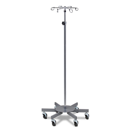 Clinton, 6-Hook Infusion Pump Stand (6-Leg)