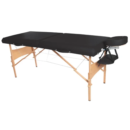 Deluxe Portable Massage Table, 30" x 73" (Black)