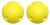 anDo® MVP® Balance System - Yellow Ball - Level 1 - PAIR