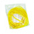 CanDo® Hand Exerciser - Additional Latex Free Bands - Yellow - X-Light - 25 Bands Only
