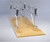 Parallel Bars, height and width adjustable, platform mounted, 10' L x 17.5" - 25.5" W x 31" - 41" H