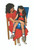 Skillbuilders Adaptive Seating - Feeder Seat, Medium. On lap