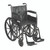 Drive, Silver Sport 2 Wheelchair (Detachable Full Arms, Swing away Footrests, 18" Seat)