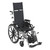 Drive, Viper + Light Weight Reclining Wheelchair, Elev. Leg Rests, Flip Detach. Arms, 12" Seat