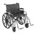 Sentra Extra Heavy Duty Wheelchair, Detach. Desk Arms, Swing away Footrests, 24" Seat Sentra Extra Heavy Duty Wheelchair, Detach. Desk Arms, Swing away Footrests, 24" Seat