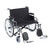 Sentra Heavy Duty 26" Seat Wheelchair, Detach. Desk Arms, Elev. Leg Rests
