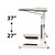 HCI PhysioTable Adjustable UBE Table Adj Ht Range HCI PhysioTable Adjustable UBE Table Adj Ht Range