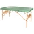 Economy massage table, 28" x 73" (green)
