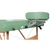 Deluxe Portable Massage Table, 30' x 73" (Green) Close up