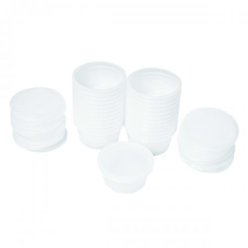 Putty Container with Lids (3 oz capacity, 25 pieces)