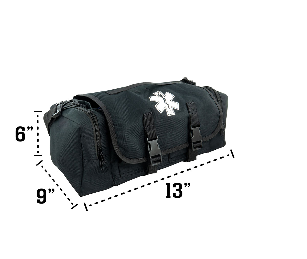 LINE2design First Aid Kit, Economic Cab Bag (Black) 13