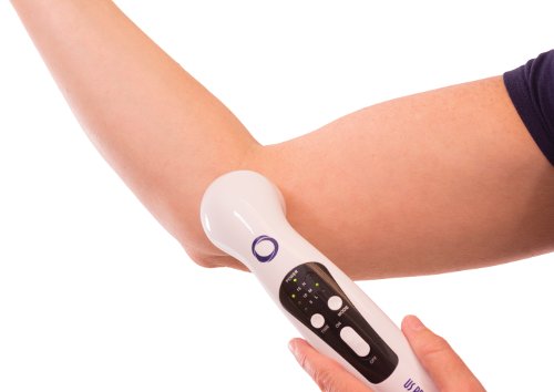 Home ultrasound therapy machines can be purchased without a prescription and can be used for portable ultrasound therapy at home or on the go.