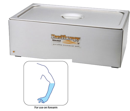 Paraffin Wax Baths help treat sore or injured muscles through heat therapy.