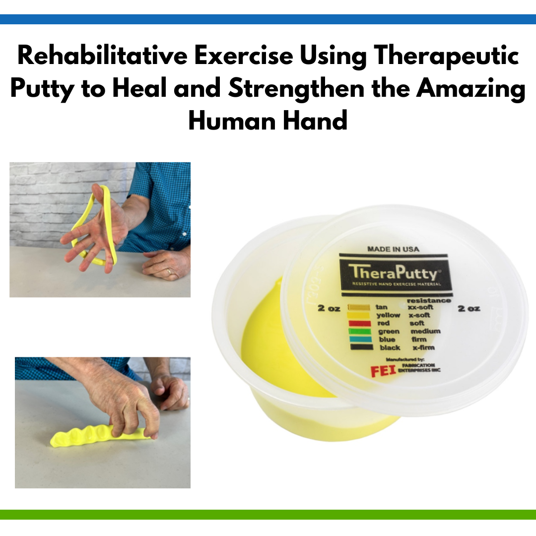 Therapy Putty 4-Pack (3oz Each) - Hand & Finger Strengthening Exercise Putty For Stress Relief