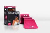 KT Tape Original Cotton Kinesiology Tape - Pre-cut Single Roll - Pink