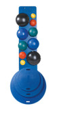 Cando MVP Balance System 5-Ball Set with Wall Rack