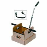 Straight Handle Work Device Mobile Weighted Sled with Accessory Box