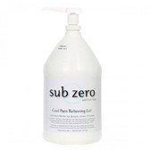 Sub Zero Gel for Relieving Pain (1 gallon bottle, 4-piece case)