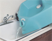 Double Walled Head Washing System with Recessed Neck Rest