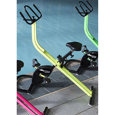 Exercise bike yellow new arrivals