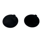 Rubber Carbon Conductive Electrode, 3" diameter, black, 2/case