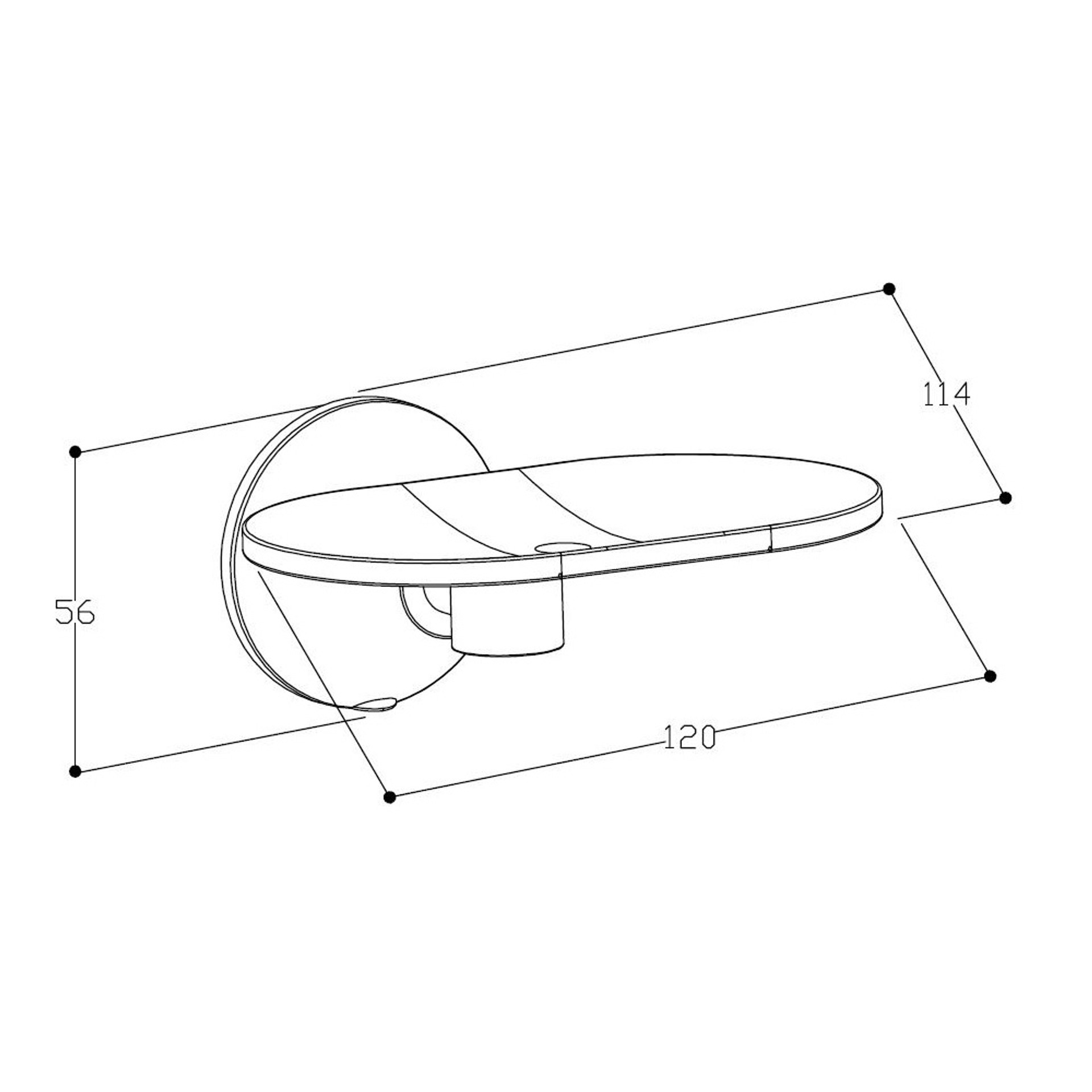 Essentials Soap Holder Chrome