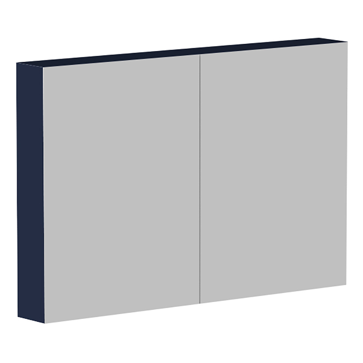 Raymor Ascot Mirror Cabinet 1200mm Oxford in Blue