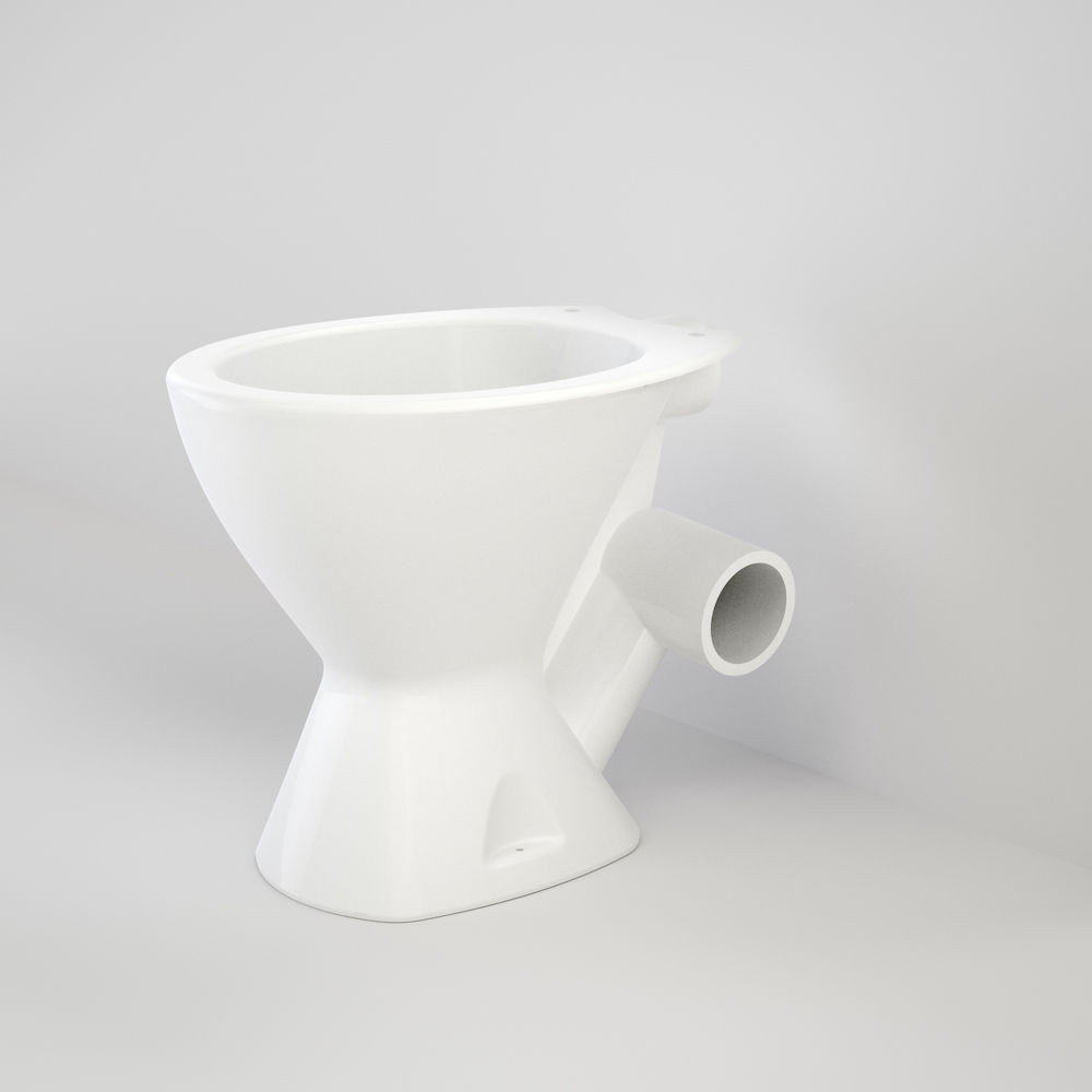 Caroma Concorde Skew Trap Pan (NO SEAT & NO CISTERN) in White