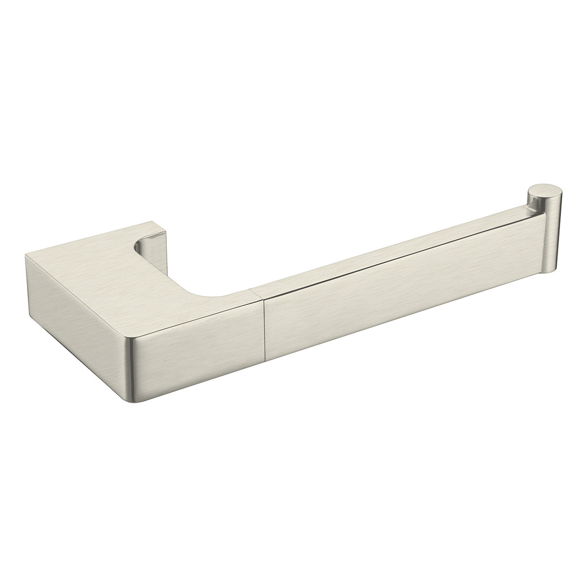 Raymor Edge II Toilet Roll Holder in Brushed Nickel
