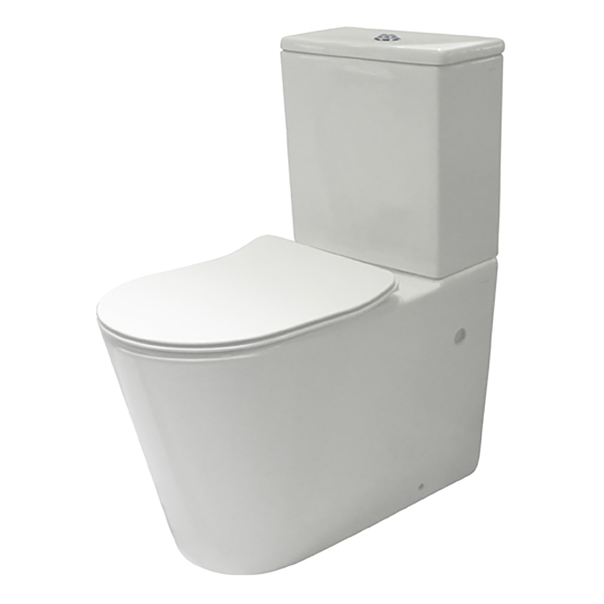 Suite Edge II Btw C/H Rimless Raymor Slm Seat 4Star Wht in White