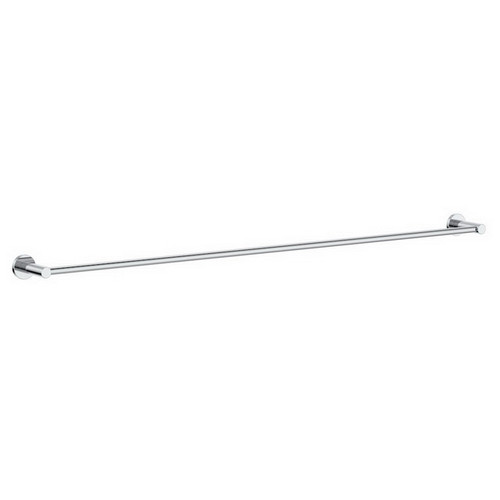 Round Single Towel Rail 900mm Chrome [156489]