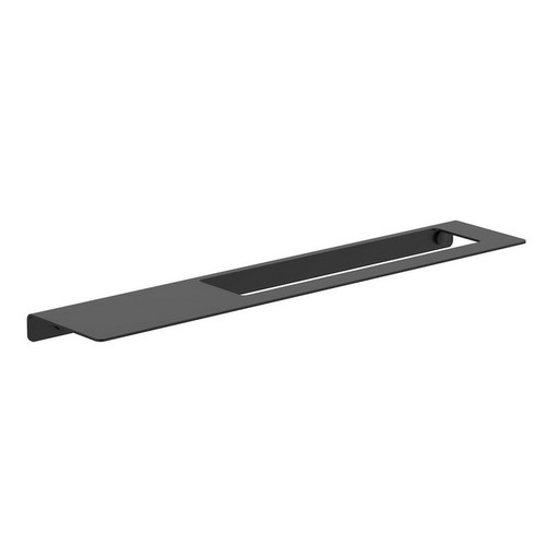 Square Hand Towel Rail Matte Black [156492]