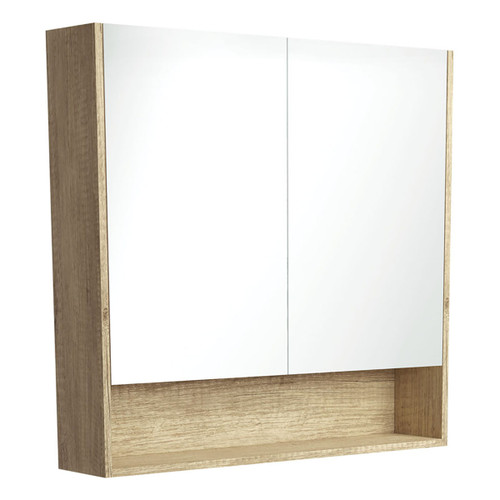 Mirror Cabinet w/Undershelf 900mm Scandi Oak [166680]