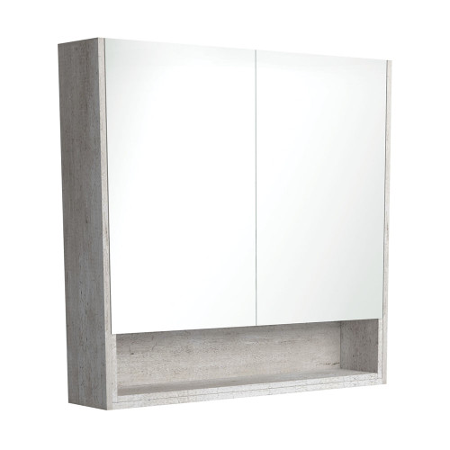 Mirror Cabinet w/Undershelf 900mm Industrial [169165]