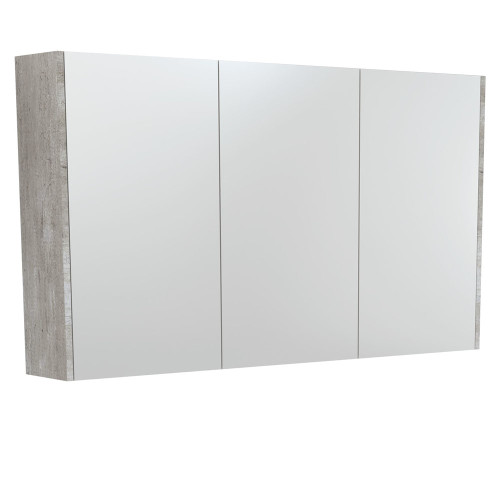 Mirror Cabinet w/Side Panels 1200mm Industrial [169169]