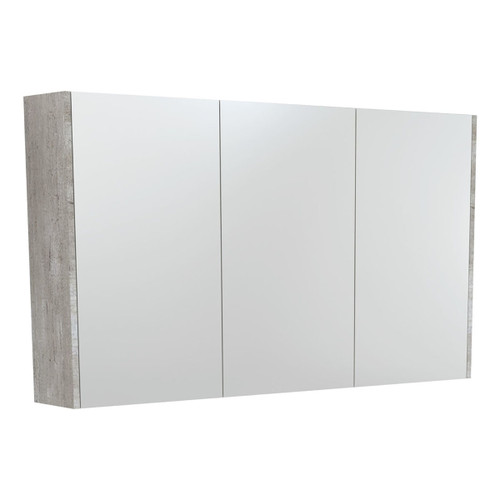 Mirror Cabinet w/Side Panels 1200mm Industrial [169169]