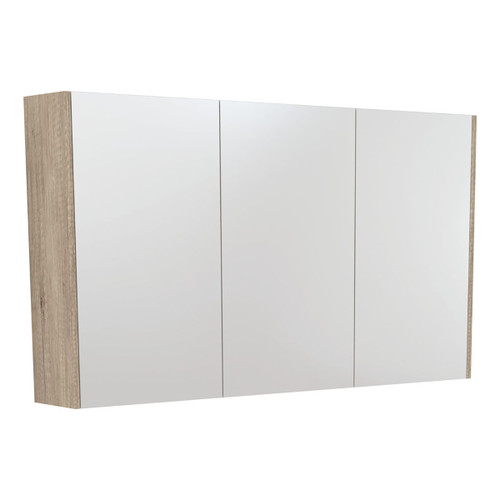 Mirror Cabinet w/Side Panels 1200mm Scandi Oak [169171]