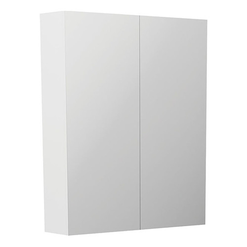 Mirror Cabinet Pencil Edge 600mm x 720mm Gloss White [169153]