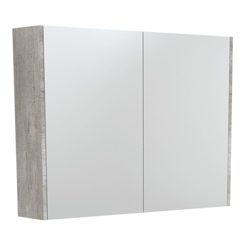 Mirror Cabinet w/Side Panels 900mm Industrial [169164]