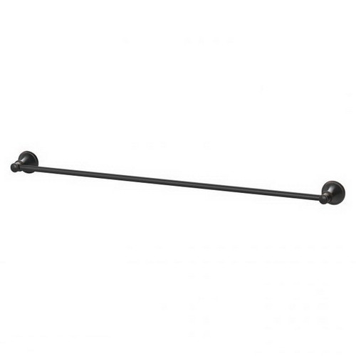 Nostalgia Towel Rail Single 760mm Antique Black [191352]